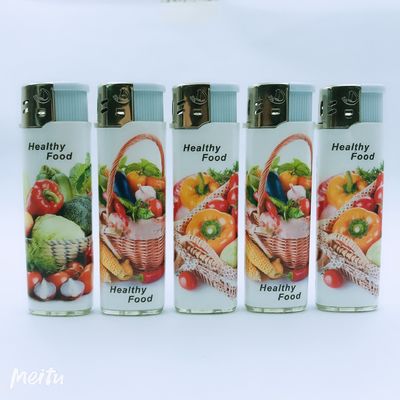 Настраиваемая одноразовая/наполняемая зажигалка из пластика для сигарет/подарков/декора