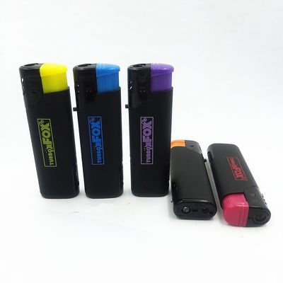 Одноразовый цветный ветроустойчивый газовый зажигалка Dy-F002 с индивидуальным запросом