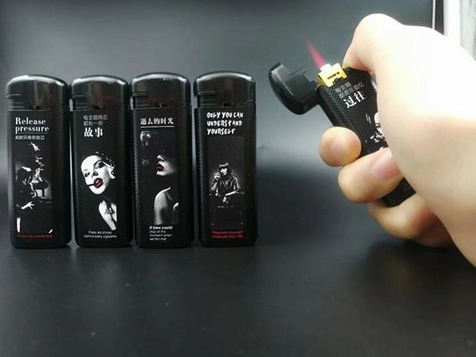 Модный перезаряжаемый пластиковый ветроустойчивый электронный сигаретный зажигалка с 1