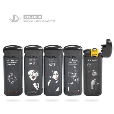 Dongyi EUR Classic Style Flip Windproof Gas Lighter Dy-F008 Факел из пластика