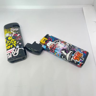 Модель N.O. DY-F008 Модный ветроустойчивый электронный сигаретный зажигалка с красивым дизайном