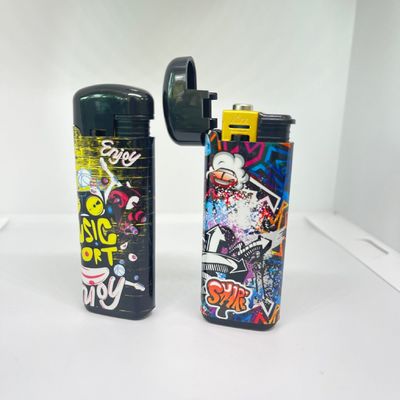 G.W/N.W 21кг/20кг Крикетный факел пополните ветроустойчивый сигаретный электронный газовый зажигалка