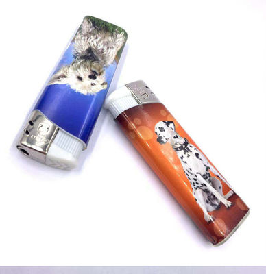 Прозрачный одноразовый сигаретный зажигалка из пластика