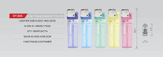 Dongyi Extra Thin Flint Gas Lighter Model NO. DY-805 Запрос на заказ