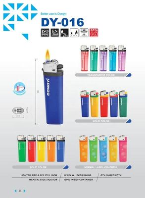 Простой цветный газовый финтовый зажигалка для простого и удобного удаления пластика