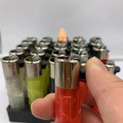 Пластмассовый пальчатый флинтовый зажигалка прямая продажа зажигалка для сигарет 7.47*2.24*1.7 см