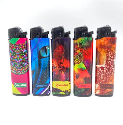 Оригинальный Новейший Пополняемый или одноразовый Клинт Матч PE Label Lighter одноразовый стиль
