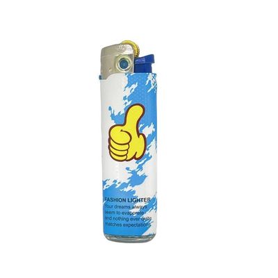 DY-077 Стандартный электрический зажигалка ЕС с различными наклейками от Baida Manufacture