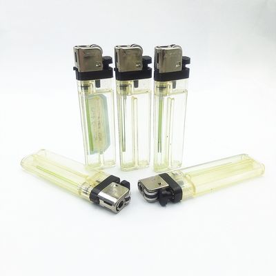 8.0*2.37*1.2CM Факел Пластиковый Флинтовый Газовый Зажигалка с недорогой