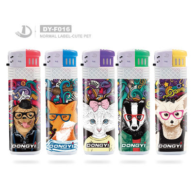 Dy-F016 Модель ветроустойчивый зажигалка с газом на заказ и 1 штук Min.Order