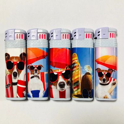 Dy-F016 Модель ветроустойчивый зажигалка с газом на заказ и 1 штук Min.Order