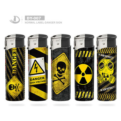 Конкурентная модель No DY-007 Электрический зажигалка с факелом с прозрачным цветом