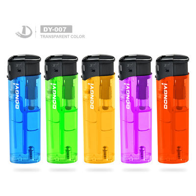 Модель No DY-007 Dongyi Rubber Color Cigarette Electronic Lighter с пятицветным факелом