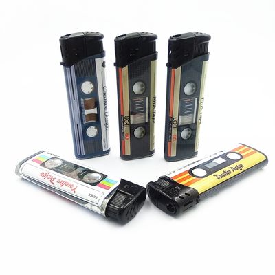 Настройка Электрический газовый зажигалка DY-026 EUR стиль Классическая мода Piezo 81.1*24.5*11.5 мм