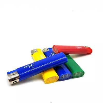 Логотип клиента Jet Flame Slim Metal Jet Torch Lighter для кожаных сигарет