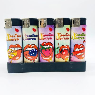 Заказный газовый зажигалка из ПВХ для заполняемых и одноразовых нужд