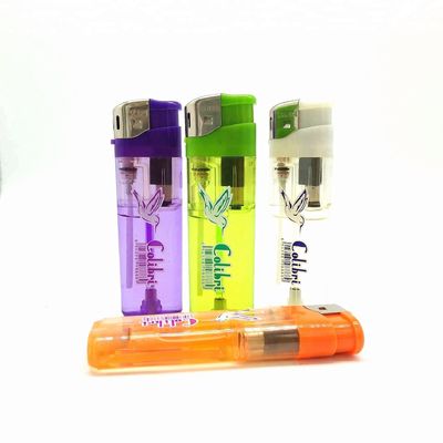 DY-588 Пластмассовый электрический газовый зажигалка Сдвижная перезаряжаемая зажигалка Модель No DY-588