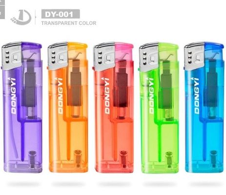 Заполняемая электронная одноразовая пиезозажигалка для сигарет, модель No DY-001