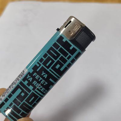 Настраиваемый логотип ISO9994 Пластиковый зажигалка для электронного курения