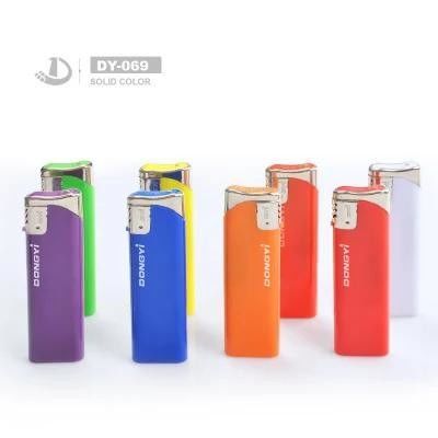 DY-069 Уникальный электронный CR Flip Пластиковый зажигалка с настройкой