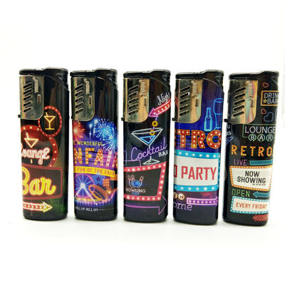 Электронный ветроустойчивый газовый сигаретный зажигалка, модель No DY-F001