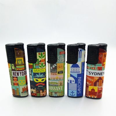 Образцы US 0.01/Piece Dongyi Windproof Gas Lighter EUR Стандарт ISO99994 DY-F001