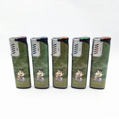 EUR Стандартный ветроустойчивый электрический зажигалка с индивидуальным логотипом модели No DY-F001