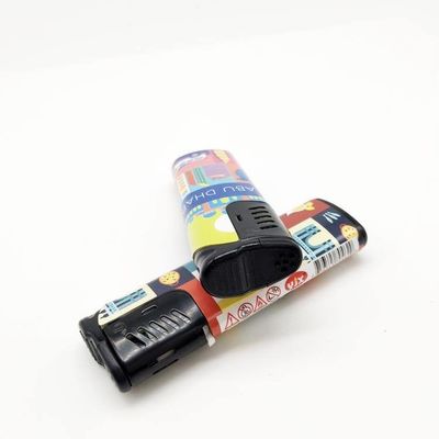 EUR Стандартный ветроустойчивый электрический зажигалка с индивидуальным логотипом модели No DY-F001