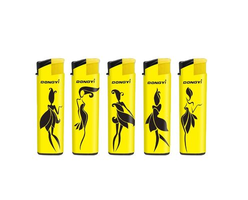 Custom Logo OEM Plastic Model NO. DY-F013 Ветроустойчивый зажигалка с преимуществом
