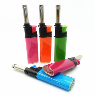 Настройка DY-B002 BBQ Пламенный зажигалка Сигаретка Джет Пламя Курение Кухонный газовый зажигалка