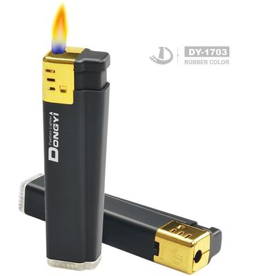 8.1*2.24*8.1CM настраиваемый Dy-1703 Пять цветов уникальный пластиковый зажигалка