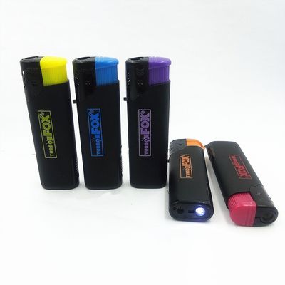 Классический одноразовый зажигалка с светодиодным светом Dy-F003