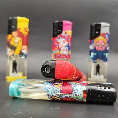 Настраиваемая ветроустойчивая сигаретная зажигалка Футбольная оберточная бумага И настраиваемая