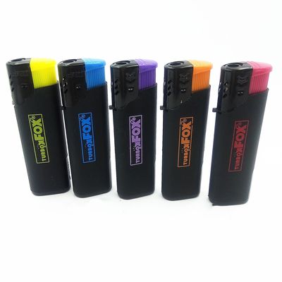 Одноразовый цветный ветроустойчивый газовый зажигалка Dy-F002 с индивидуальным запросом