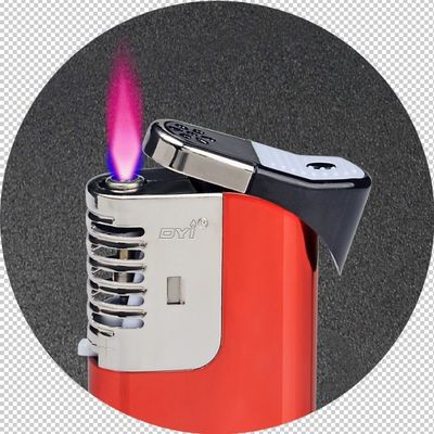 Модель No DY-F029 Одноразовая ветроустойчивая газовая подставка с светодиодом и индивидуальным электронным