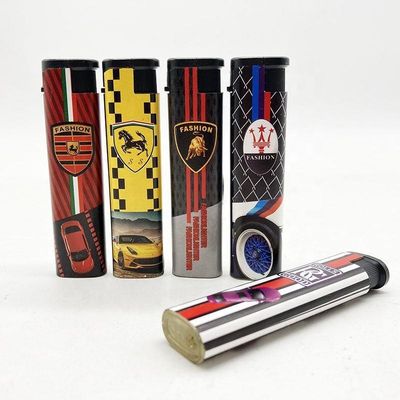 Электрический зажигалка наполняемая маркировка сигаретный зажигалка модель No DY-F028 7.88*2.1*1.1CM