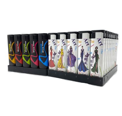 Газовые зажигалки на заказ логотип декоративный сигаретный зажигалка пластиковый зажигалка