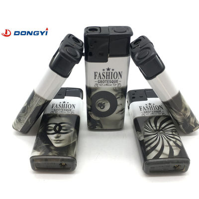 Одноразовый электрический ветроустойчивый зажигалка для EUR и USB настройка классическая мода