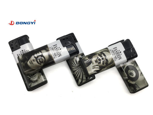 Одноразовый электрический ветроустойчивый зажигалка для EUR и USB настройка классическая мода