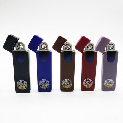 Отпечаток пальца активированный USB перезаряжаемый зажигалка USB01 индивидуальный логотип 8,2*2,3*0,95 см