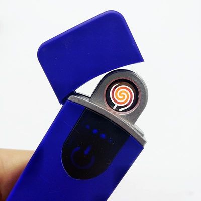 Отпечаток пальца активированный USB перезаряжаемый зажигалка USB01 индивидуальный логотип 8,2*2,3*0,95 см