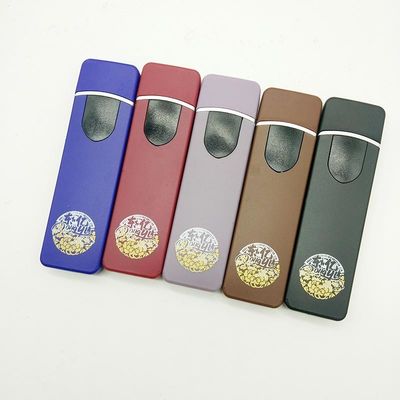 Отпечаток пальца активированный USB перезаряжаемый зажигалка USB01 индивидуальный логотип 8,2*2,3*0,95 см