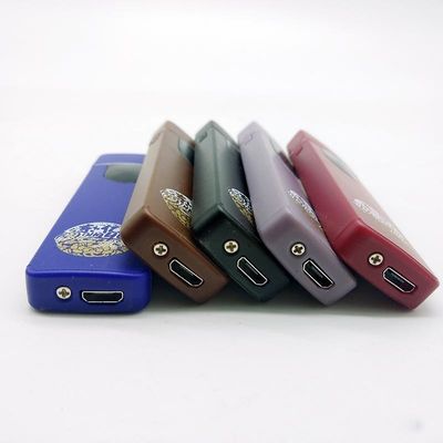 Элегантный и долговечный USB безпламенный зажигалка с пластиковым материалом