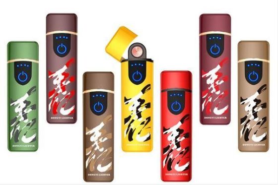 Экологически чистый USB перезаряжаемый вольфрамовый электронный зажигалка с пользовательским логотипом изображения