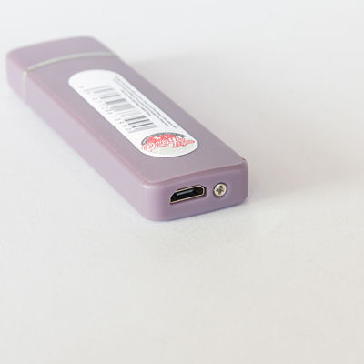USB заряжаемая зажигалка Наш пластиковый USB ветроустойчивый зажигалка